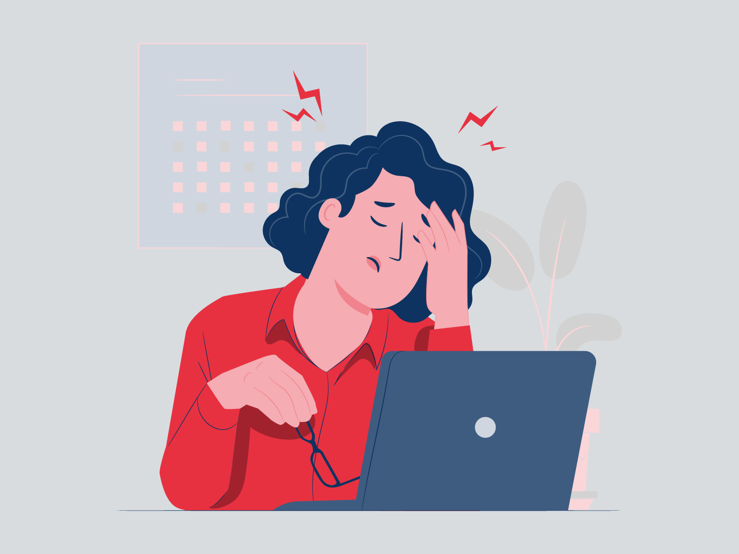 digital-office – Illustration Stress